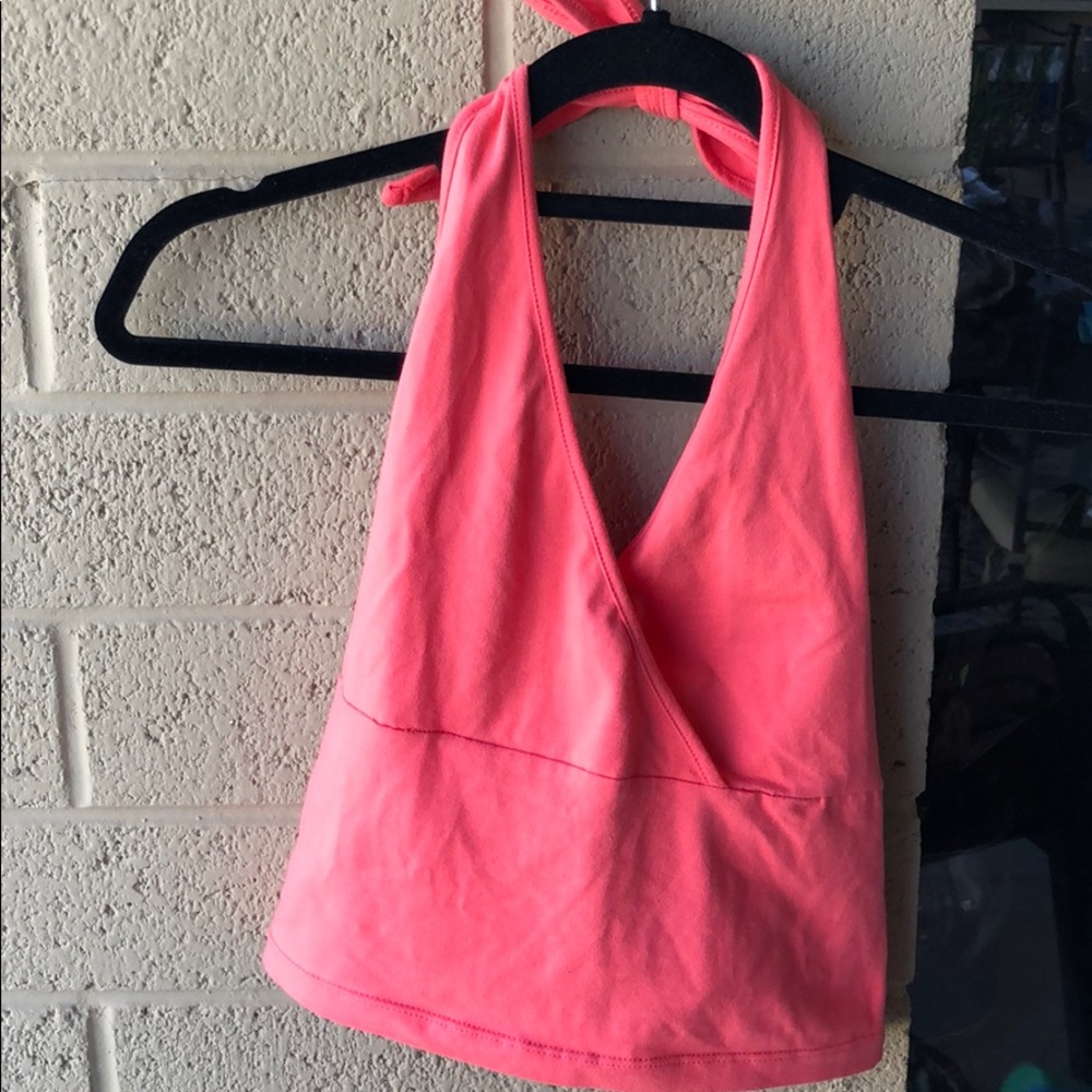 Pink halter top!